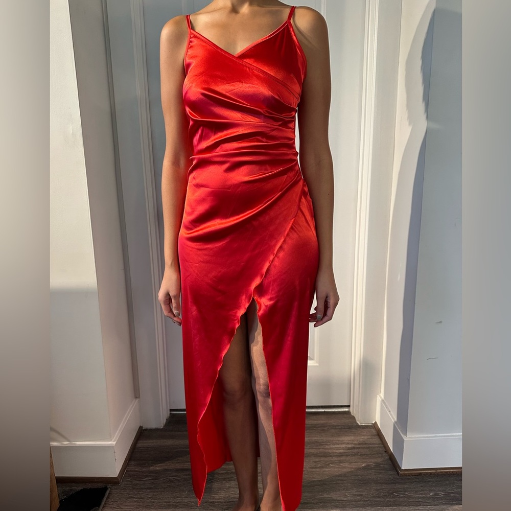Olivia Mark S Red Holiday Dress
